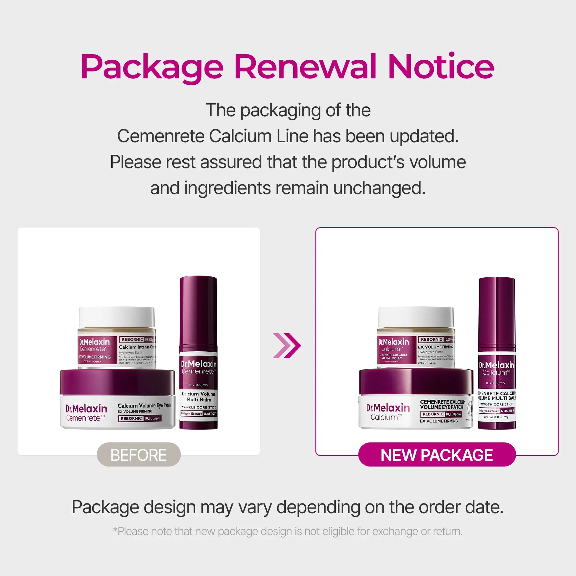 [Dr.Melaxin Official] Calcium Intense Volume Eye Cream | Anti-Aging, Elasticity, Volume | Korean Cosmetic | 1.7 Fl Oz (50 Ml)