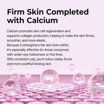 [Dr.Melaxin Official] Calcium Intense Volume Eye Cream | Anti-Aging, Elasticity, Volume | Korean Cosmetic | 1.7 Fl Oz (50 Ml)